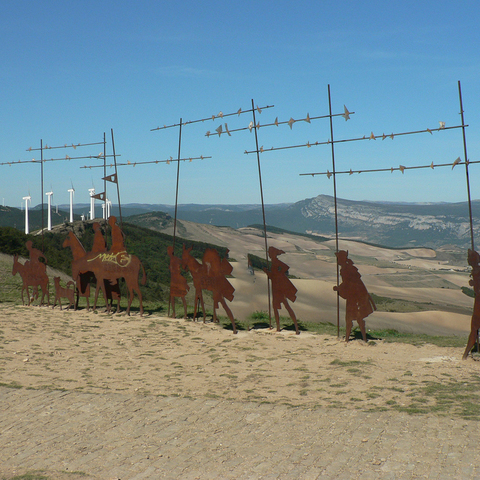 Travesía Pto. del Perdón- Ekoiengo Gaina Iriberri (920)- Belaskoain (Nafarroa)  Mañanera